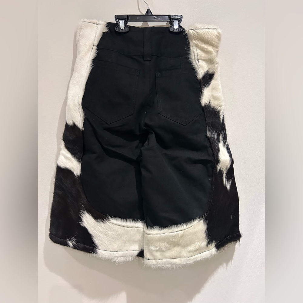 Brand New Esprit Escalier 100% cowhide demon shorts- Sixe 32. New without tags - Picture 8 of 11